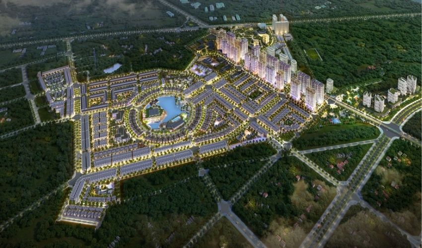 Hạ tầng giao thông hiện đại bao quanh dự án The Flame Vine Hoài Đức