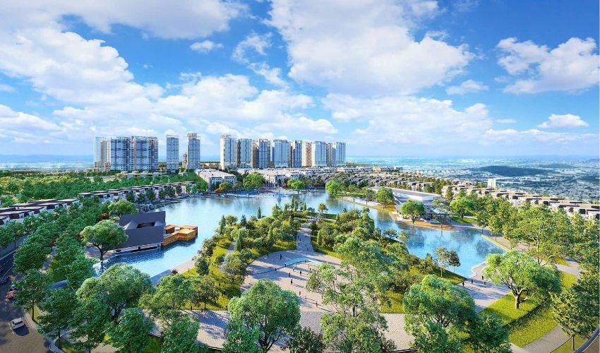 The Flame Vine hưởng lợi từ việc nằm trong một đại đô thị quy hoạch gần 150ha