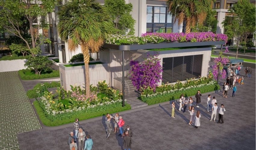 Khu vui chơi giải tria dành riêng cho cư dân Chung cư The Flame Vine