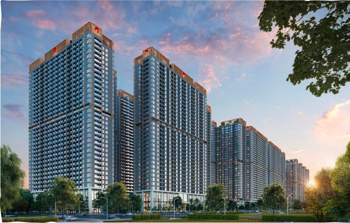 Diện mạo Dự án chung cư The Flame Vine Hoài Đức sau khi hoàn thiện