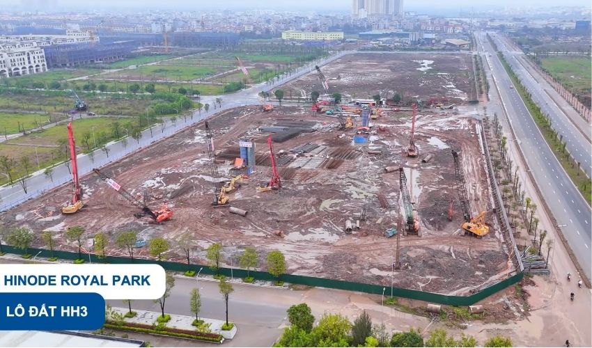 Tiến độ dự án The Flame Vine Hoài Đức