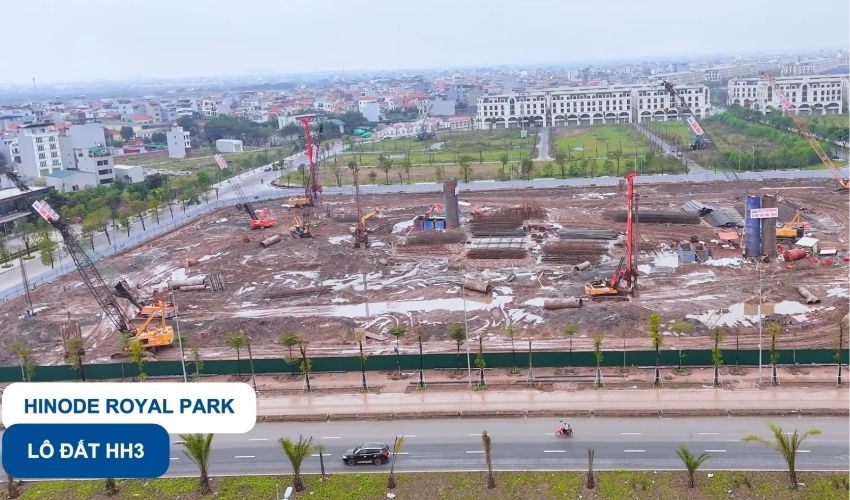 Cập nhật tiến độ dự án The Flame Vine Hoài Đức tháng 3/2026